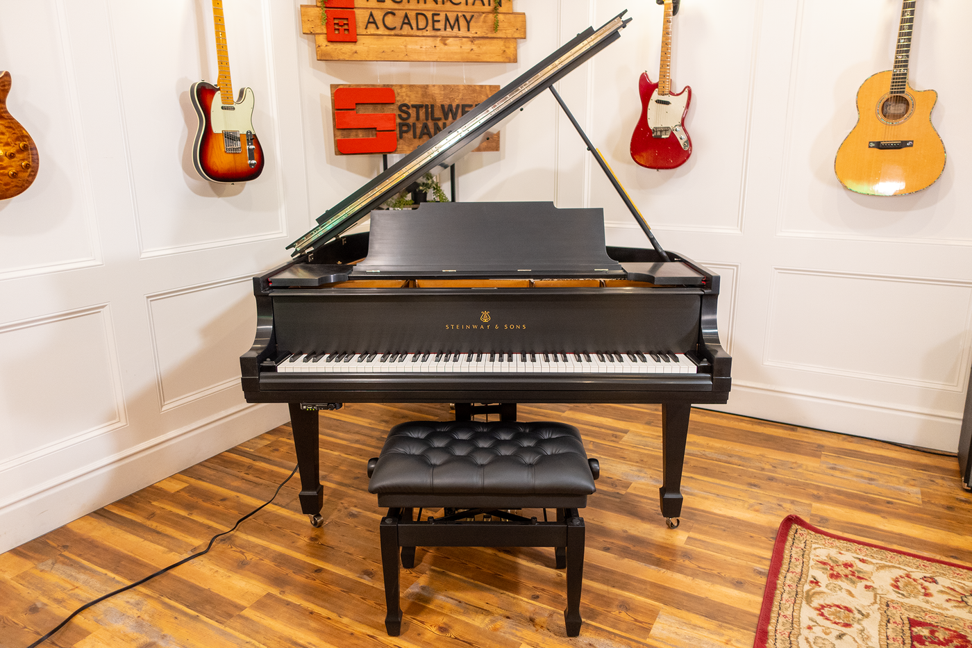 Steinway & Sons M Baby Grand Piano Player