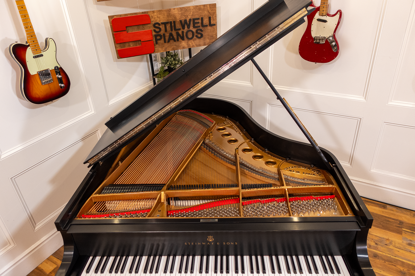 Steinway & Sons M Baby Grand Piano Player