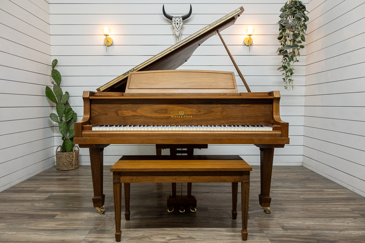 Story & Clark Baby Grand Piano (Yamaha) – Stilwell Pianos Story & Clark Baby Grand Piano (Yamaha) – Stilwell Pianos