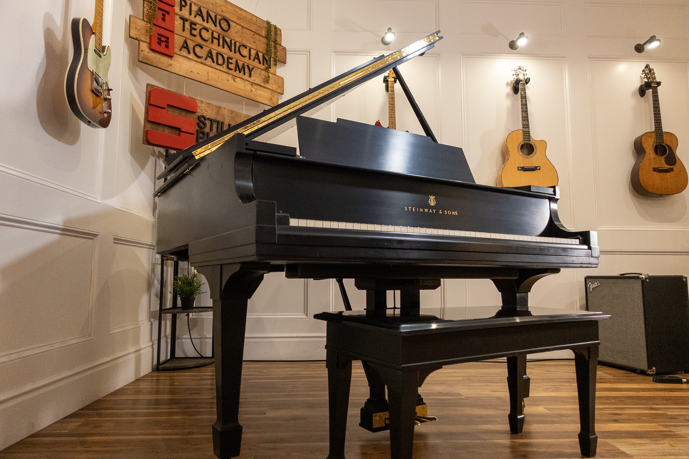 Steinway & Sons M Parlor Grand Piano