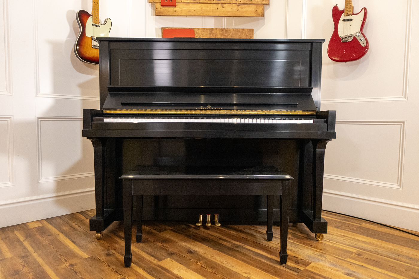 Steinway & Sons K Upright Piano