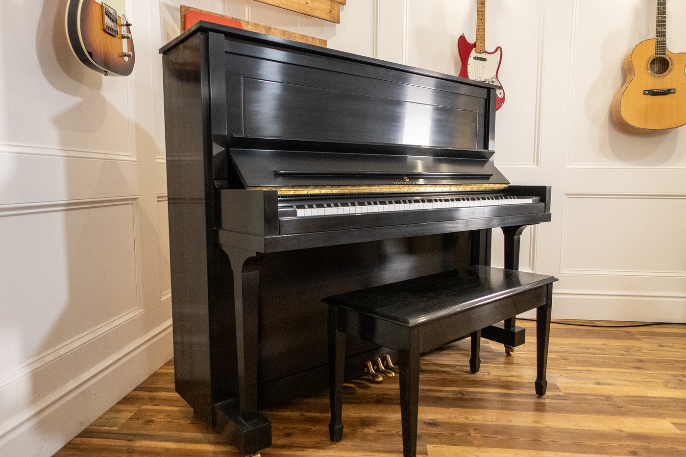 Steinway & Sons K Upright Piano