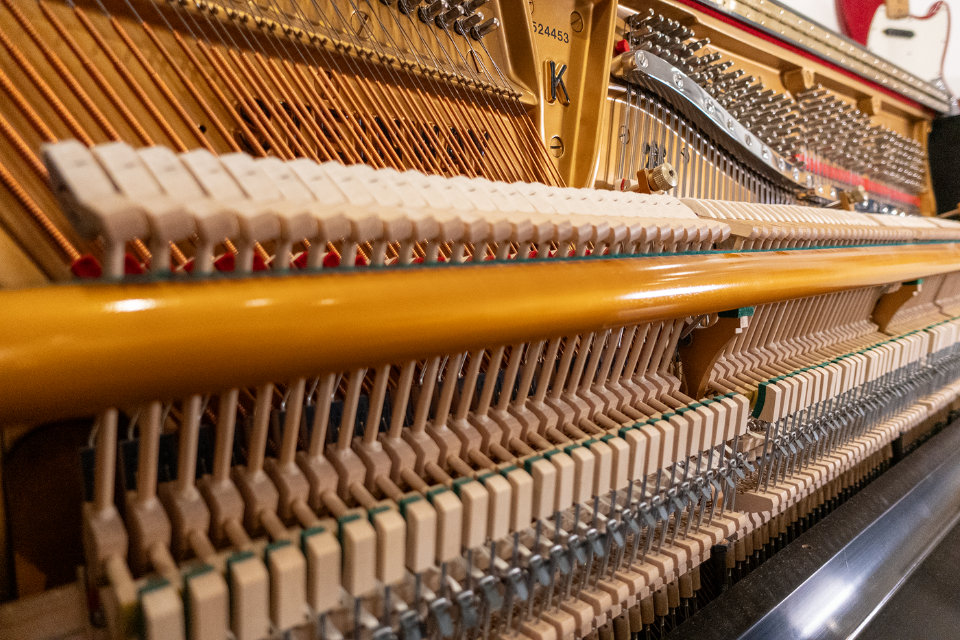 Steinway & Sons K Upright Piano