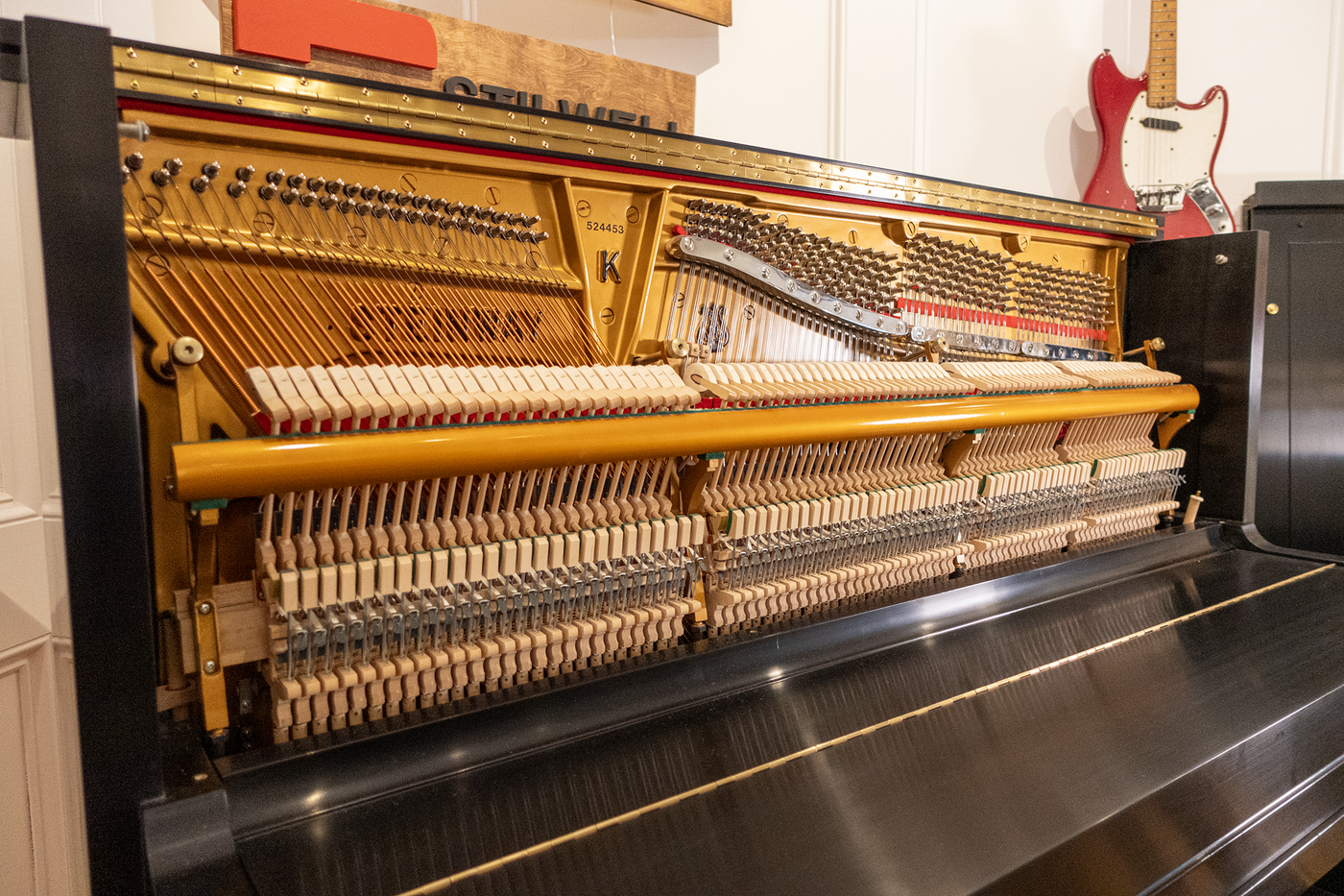 Steinway & Sons K Upright Piano