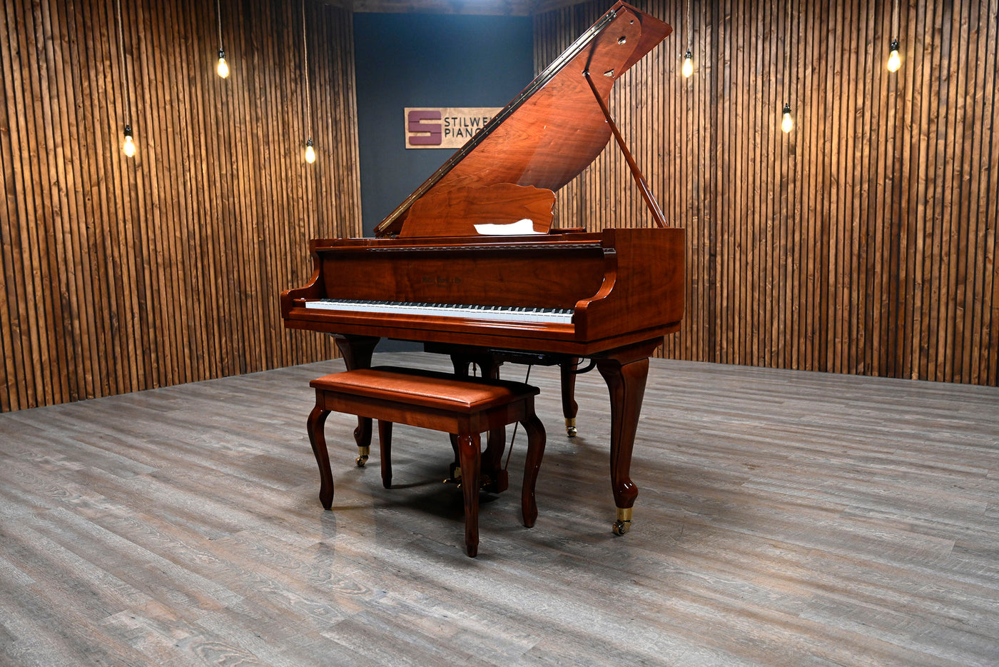 Hallet Davis G-450AF Petite Baby Grand Player Piano