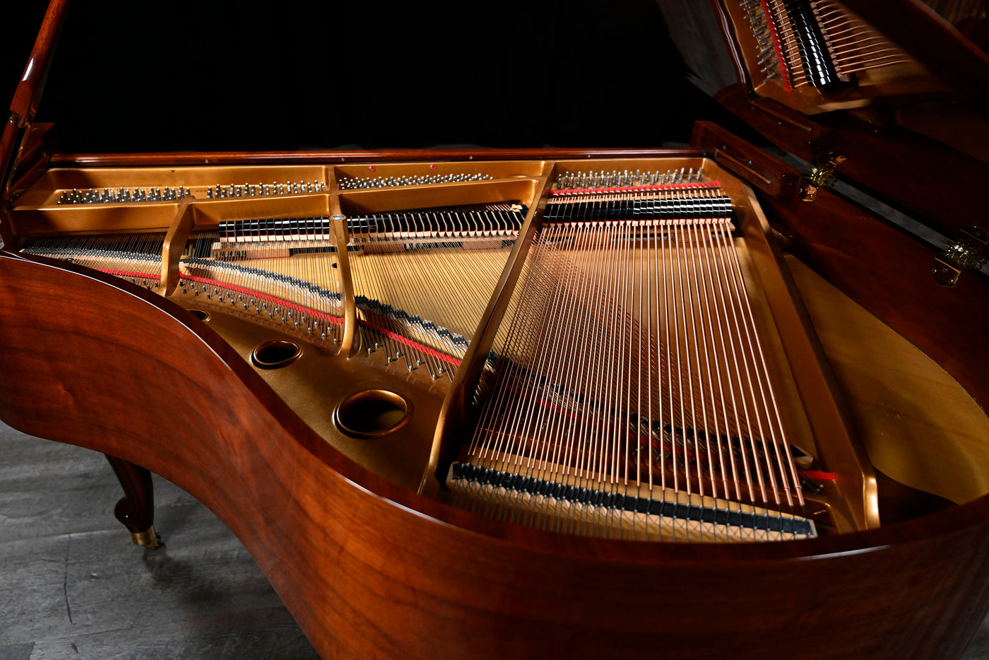 Hallet Davis G-450AF Petite Baby Grand Player Piano