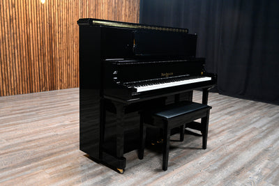 Hallet Davis U-125E Upright Piano