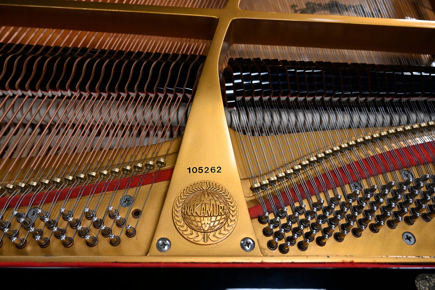 AS IS Staging Piano Nakamura N-185 Grand Piano