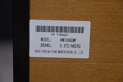 Gerh. Steinberg HM109EMF Vertical Piano