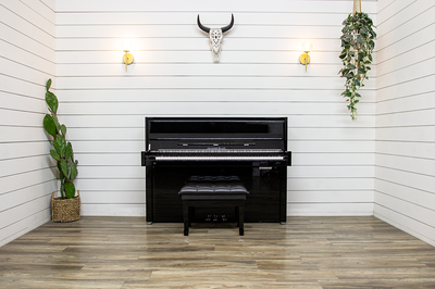 Johannes Seiler GS-110 Upright Piano with Silent Drive System