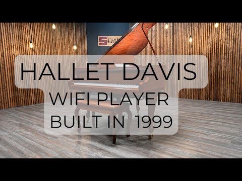 Hallet Davis G-450AF Petite Baby Grand Player Piano