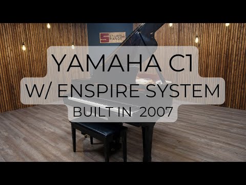 Yamaha C1 Enspire Player Parlor Grand Piano