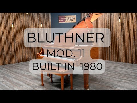 Bluthner Mod. 11 Baby Grand Piano