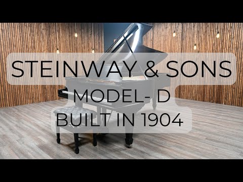 Steinway & Sons D Concert Grand Piano