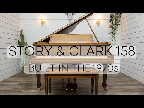 Story & Clark グランドピアノ Story & Clark Grand Piano | Polished Ebony | SN: DG25511