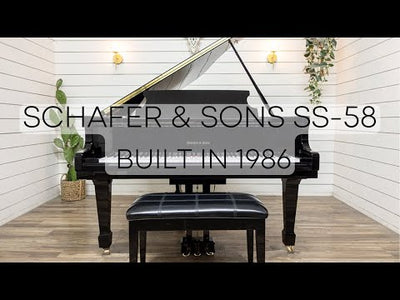 Schafer & Sons SS-58 Parlor Grand Piano