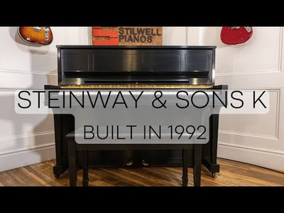 Steinway & Sons K Upright Piano