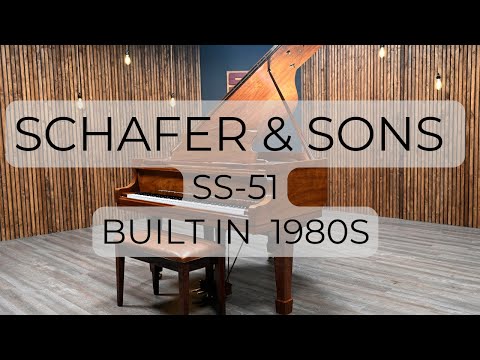 Schafer & Sons SS-51 Baby Grand Piano